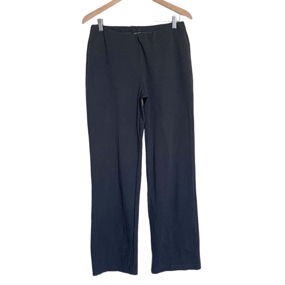 Eileen Fisher Jersey Straight Pull-On Pants Size Medium